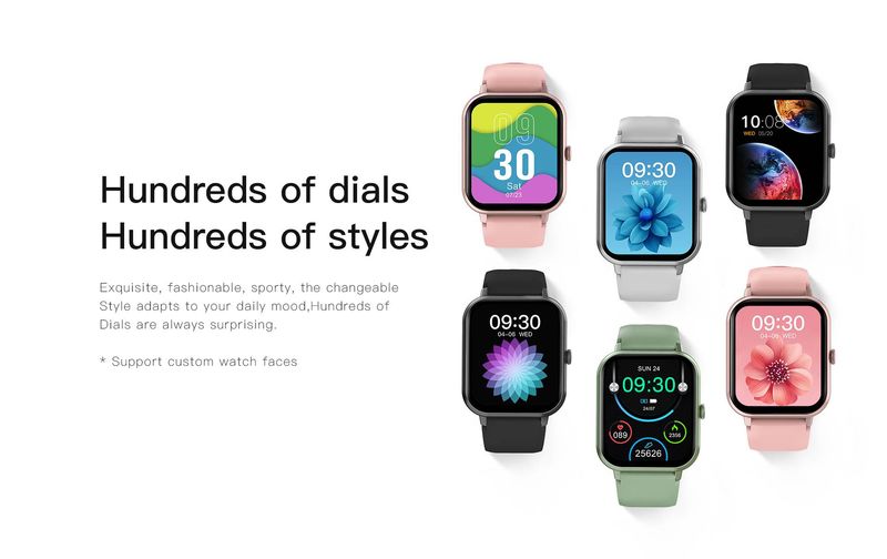 E02 Smartwatch met ECG, hartslagmeter, bloeddrukmeter, Bluetooth-oproep, multisporttracking, waterdichte fitnesstracker voor mannen en vrouwen_voghion.com