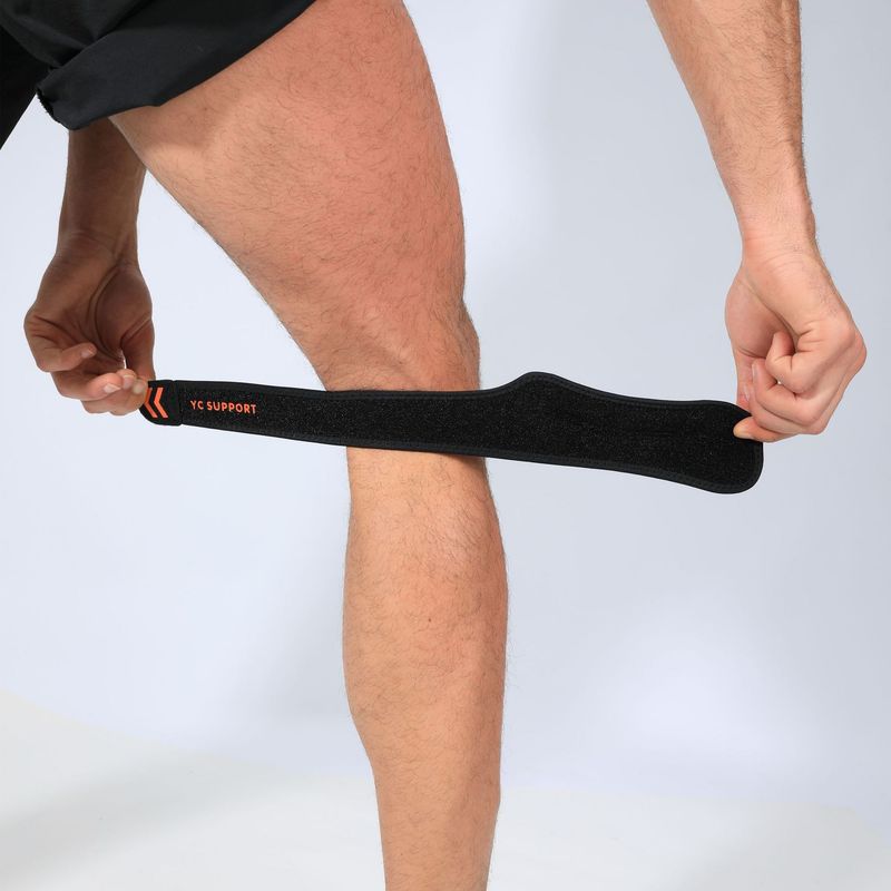 New Sports Strap Compression Patella Support Running Climbing Breathable Basketball Knee Pads Fitness In Stock_voghion.com