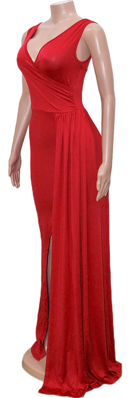 Women's Clothing Ball Gown Evening Dress Elegant Sexy Floor Length Dress Female_voghion.com