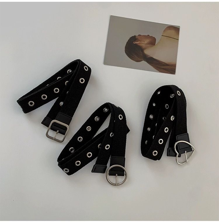 2025 Summer New Ladies Multifunctional Decorative Canvas Jeans Women's Belt_voghion.com