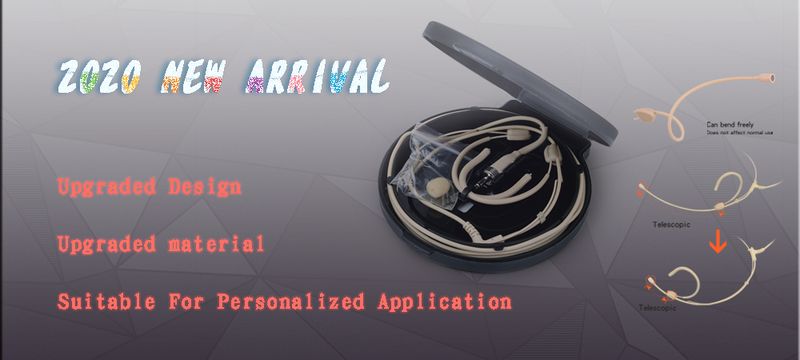 Long range Sound-absorbing Professional 3Pin Lavalier Lapel Condenser Microphone for AKG Wireless Transmitter 3 Pin XLR_voghion.com
