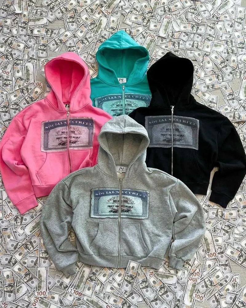 0613 Felpa con cappuccio e cerniera stile americano, nuova giacca sportiva casual con maniche lunghe_voghion.com