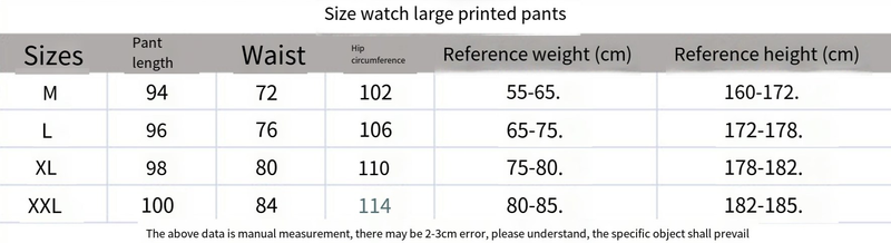 Men's clothing cotton running casual sports pants personality large print loose fitness pants_voghion.com