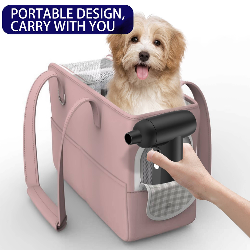 Portable and powerful turbo fan, handheld, capable of dust removal, snow blowing, barbecue and carbon production, multifunctional for outdoor use_voghion.com