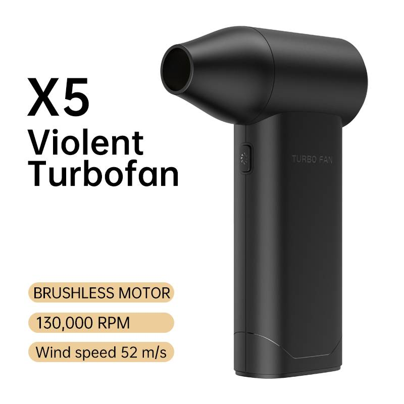 Super strong handheld turbofan, suitable for dust removal, snow cleaning, and barbecue cleaning, USB charging, multi-functional outdoor use_voghion.com