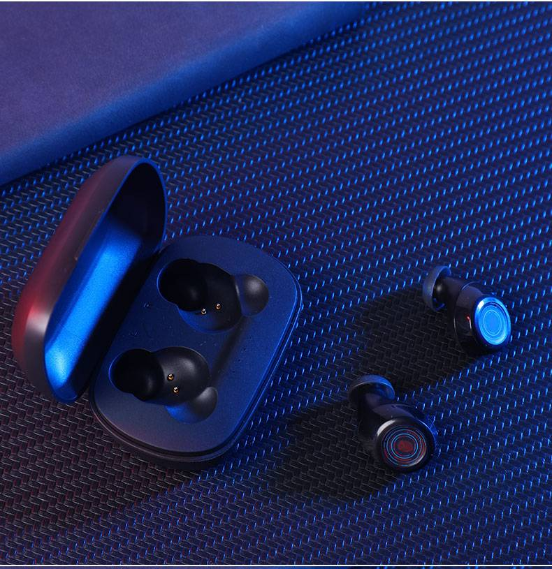 One True Wirelsess Earphone With Light Weight Comfortable Patch, Three-dimensional Sound Touch Operation For Sport_voghion.com