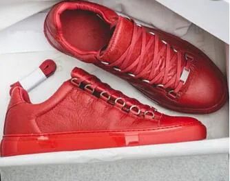 New Style Wrinkled Genuine Leather Low High Top Classic Casual Versatile Men's Trendy Sneakers_voghion.com