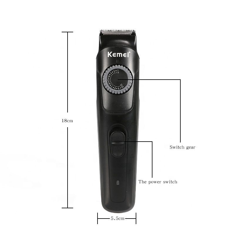 Kemei-5013 Tête de coupe réglable Tondeuse électrique Barbe Barbier Rasoir pour hommes Outils de style Tondeuse à cheveux Machine de coupe_voghion.com