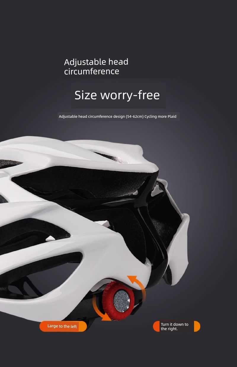 Lampada Integral geformter, atmungsaktiver Fahrradhelm für Mountainbikes und Rennräder für Herren und Damen_voghion.com