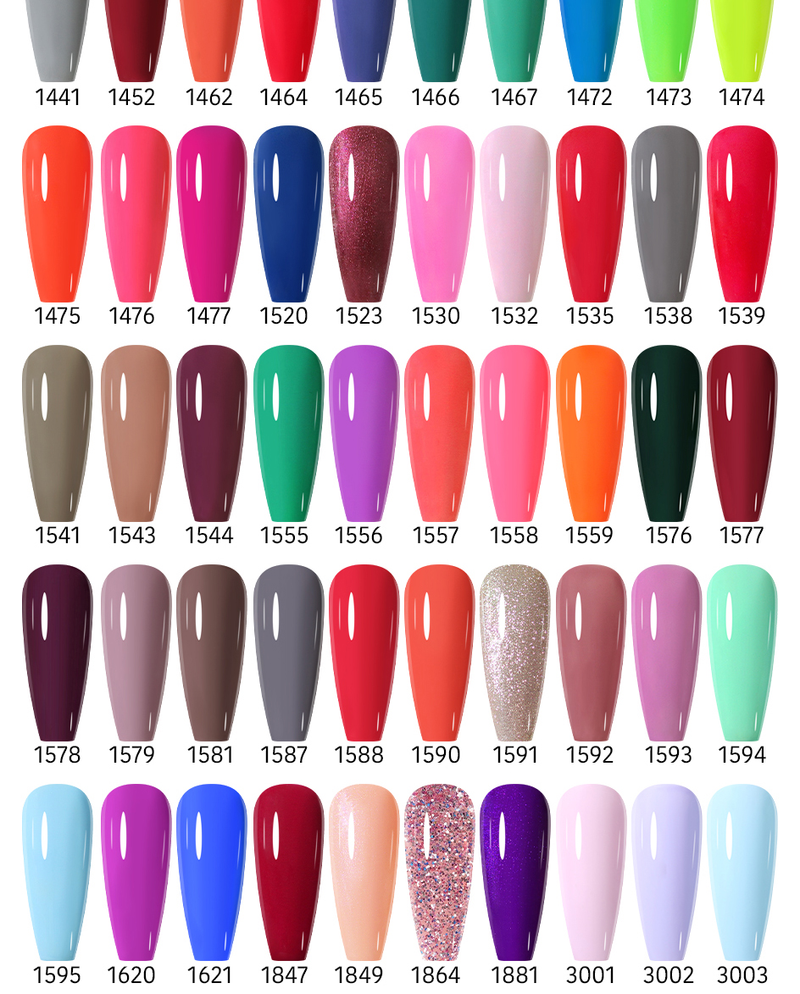 Arte Clavo 36 Renk 8 ml Jel cilalama seti Sonbahar Kış Sıcak Renk Jel Seti Nail Art Tasarım Tüm Set Varnis Yarı kalıcı tırnak jeli_voghion.com