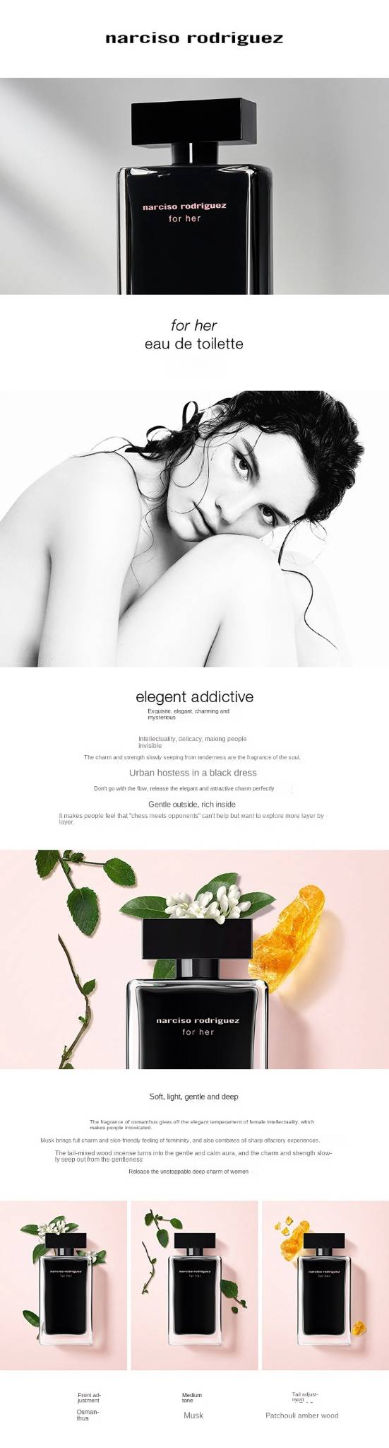 pentru ea FLEUR MUSC Parfum de damă seducător, floral, de lungă durată, petrecere, petrecere, vacanță, cadou de aniversare 100 ml_voghion.com