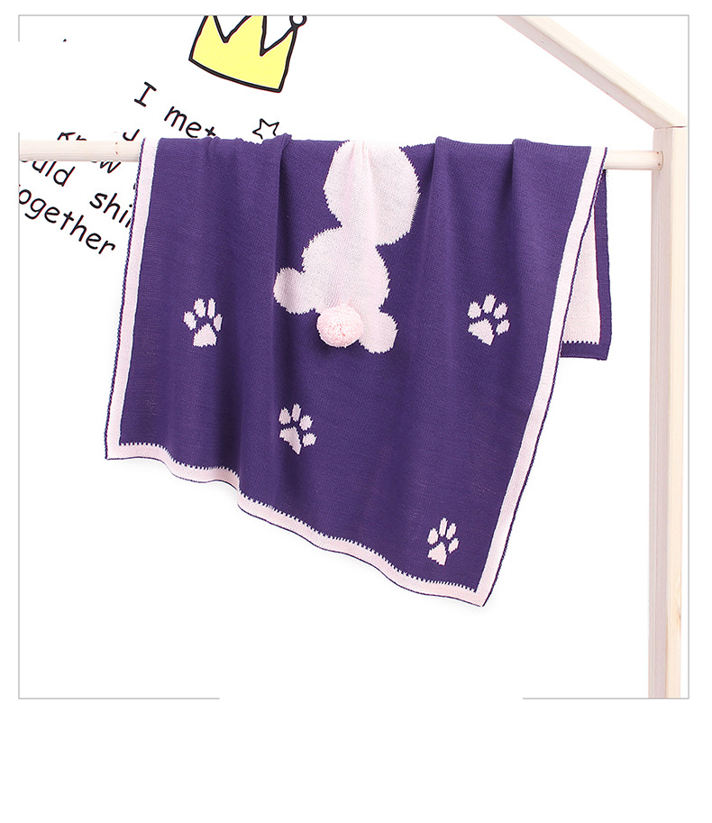 Mother&Kids Baby cartoon stereoscopic rabbit blanket Cover blanket Baby blanket_voghion.com