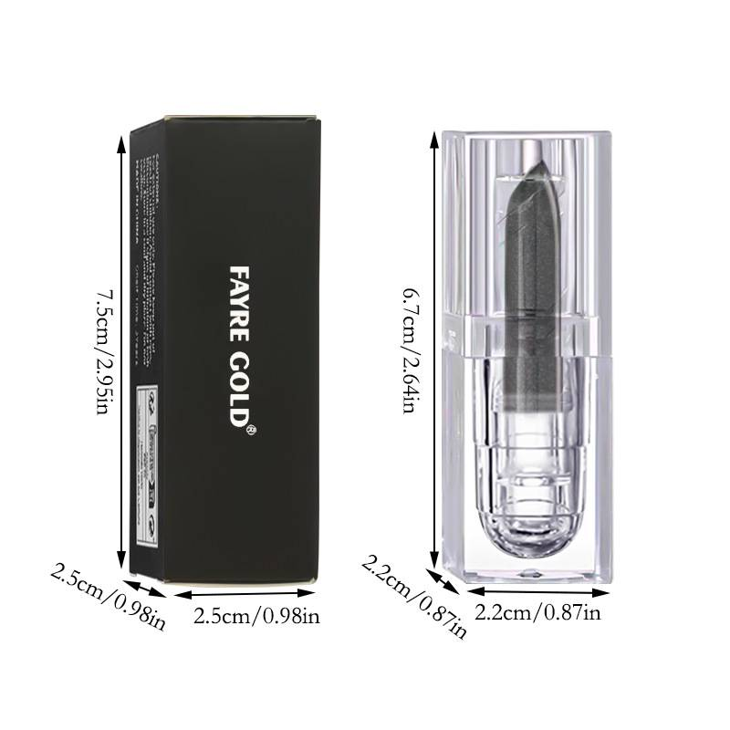 Halloween Ice Cube Lipstick Black waterproof Long-lasting Pearl Lipstick Painted Dark Gothic lip gloss_voghion.com