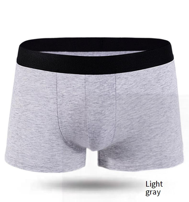 Sous-vêtements pour hommes, couleur unie, ceinture Minggen, coton élastique, sous-vêtements pour hommes, respirants, absorbants de la transpiration, pantalons rafraîchissants_voghion.com