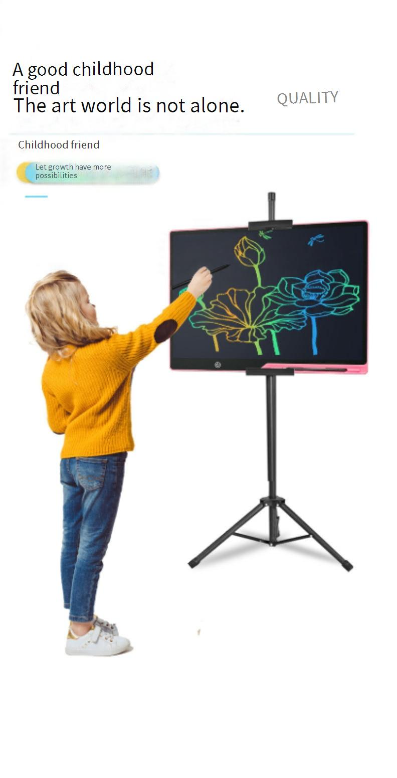 Magnetic Drawing Board For Kids - 13"/16"/20" LCD Writing Tablet, Rechargeable Doodle Board With Color Screen, Erasable Sketch Pad For Children_voghion.com