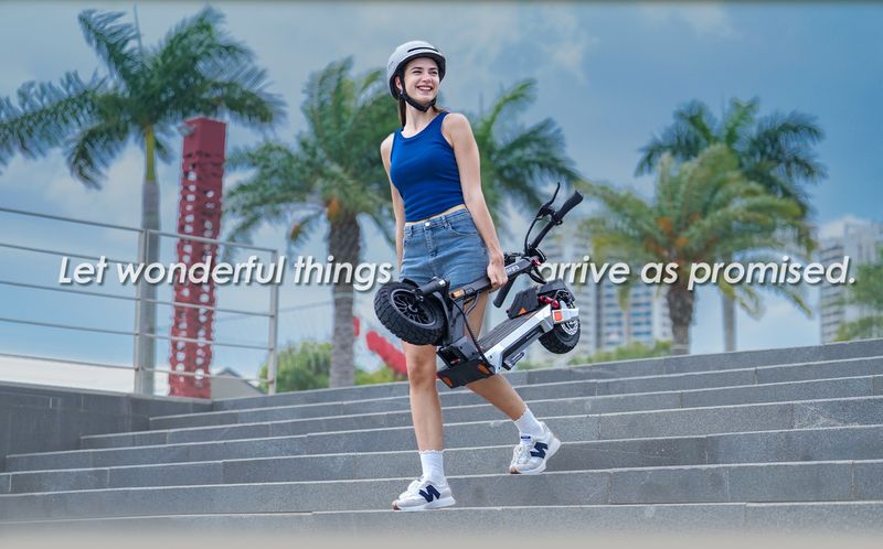 Patinete eléctrico plegable KuKirin M4 Max, 1000 W, 48 V, 18,2 Ah, neumáticos de 10 pulgadas, 45 km/h, frenos de disco delanteros y traseros._voghion.com