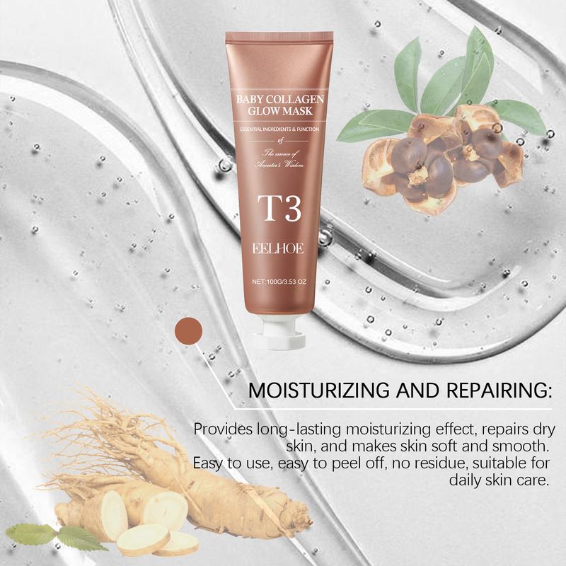 Maschera viso peeling e strappo al collagene Maschera viso idratante e strappo_voghion.com