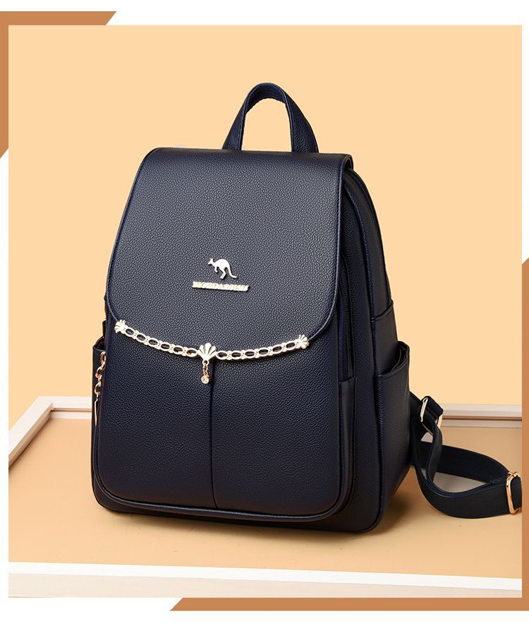 2024. gada vasaras jaunā metāla malas dubultplecu tendence ar pērļu mazu kulonu, ceļojumu sieviešu muguras soma_voghion.com