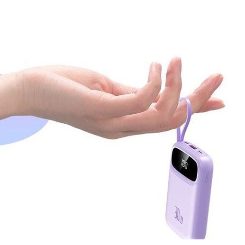 Universal IPhone 15 Dedicated Self-Corded Fast Charging Power Bank 20000mAh Large Capacity Compact_voghion.com