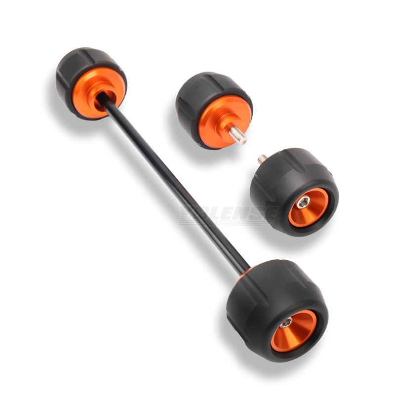 Acessórios para motocicletas Eixo dianteiro e traseiro Garfo Protetor de roda para DUKE 390 para DUKE 250 2024_voghion.com