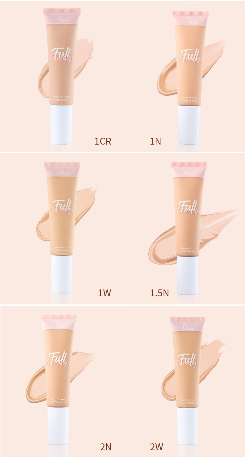 Pudaier 32 colori fondotinta liquido controllo olio correttore idratante BB Cream effetto naturale trasparente per tutti i tipi di pelle_voghion.com