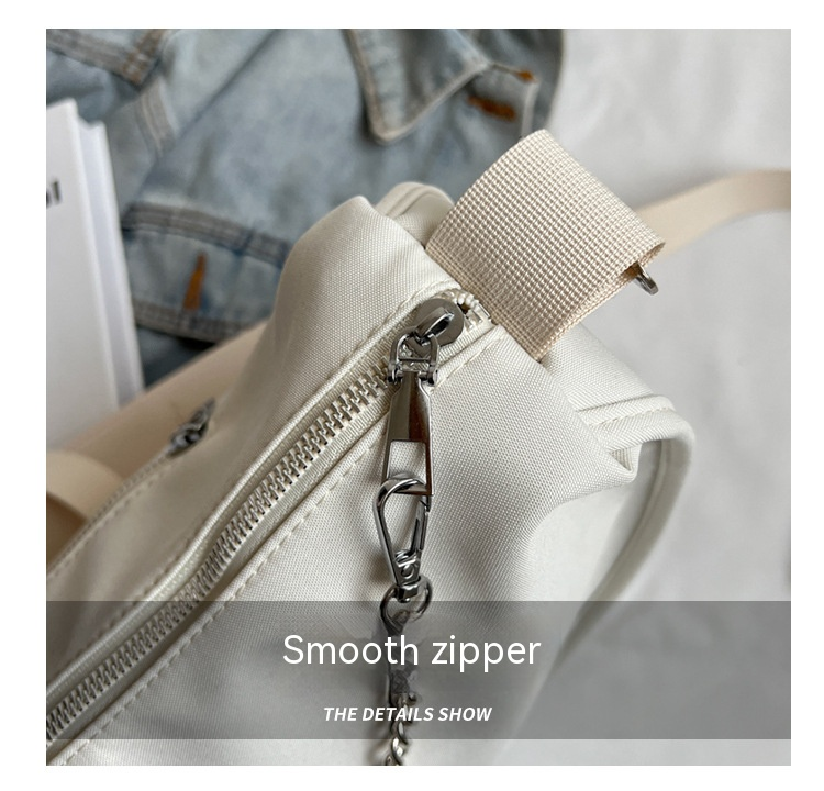 Borsa da donna di grande capacità autunno e inverno versatile 2023 nuova borsa a tracolla monospalla, borsa di stoffa rossa per madre e figlio, borsa per gnocchi di nicchia_voghion.com