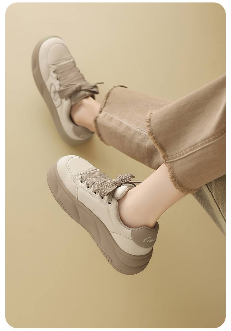 Cameido 2025 Spring - Summer Thick - Soled Sneakers. These Are Lightweight, Soft - Soled Loafers Designed For Women. They Are Perfect For_voghion.com