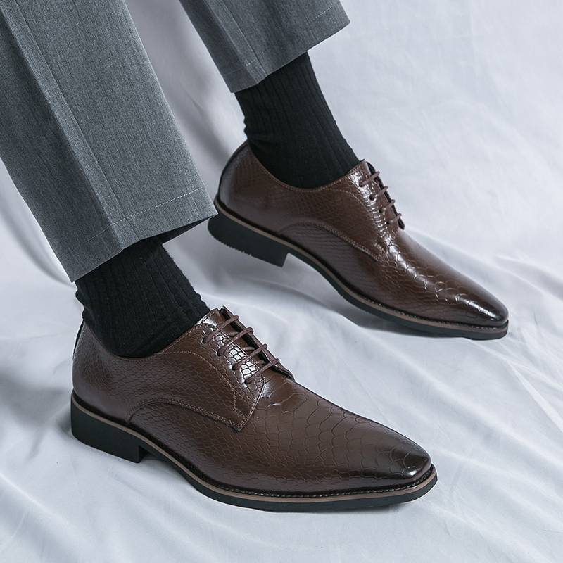 Erkekler İçin Deri Ayakkabılar İş Elbise Ayakkabıları Çok Yönlü Düğün Ayakkabıları Erkek Ayakkabı Tasarımcısı Loafer'lar Erkek Zapatos Para Hombres 2025_voghion.com