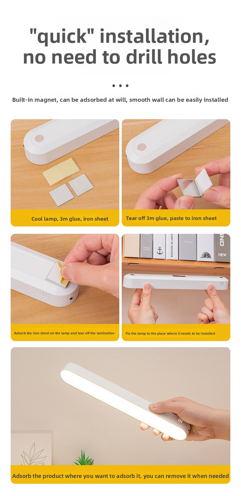 Lampada da scrivania a LED con telecomando - Luce da studio ricaricabile e regolabile, 3 modalità colore, dimmerabile per camera da letto/ufficio/dormitorio, alimentata a spina o a batteria_voghion.com