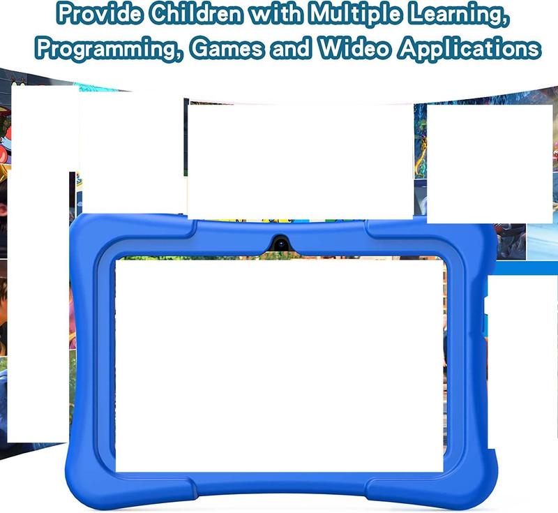 TPS S8 8-inch Kids Tablet With 4G Dual SIM, Bluetooth, 32GB Storage, GPS, Android OS - Educational & Entertainment Tablet For Children_voghion.com