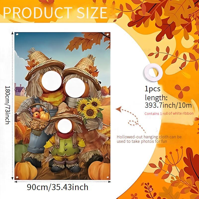 Cadılar Bayramı, Noel ve Şükran Günü İçin Punk Tarzı İçi Boş Asılı Afiş - Benzersiz Tasarımlarla Şenlikli Parti Dekoru_voghion.com