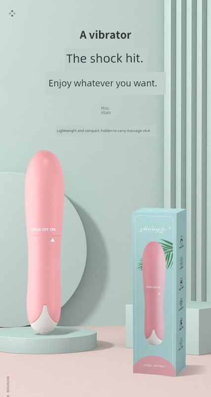 Little Dolphin Mini SexToys Egg AV Massager Dildo Vibrator_voghion.com