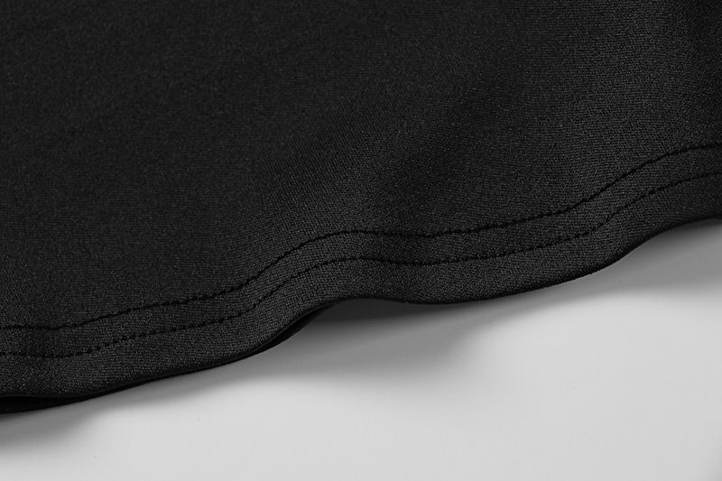Elegante abito midi monospalla plissettato - Gonna estiva a trapezio con vita sottile per donna_voghion.com