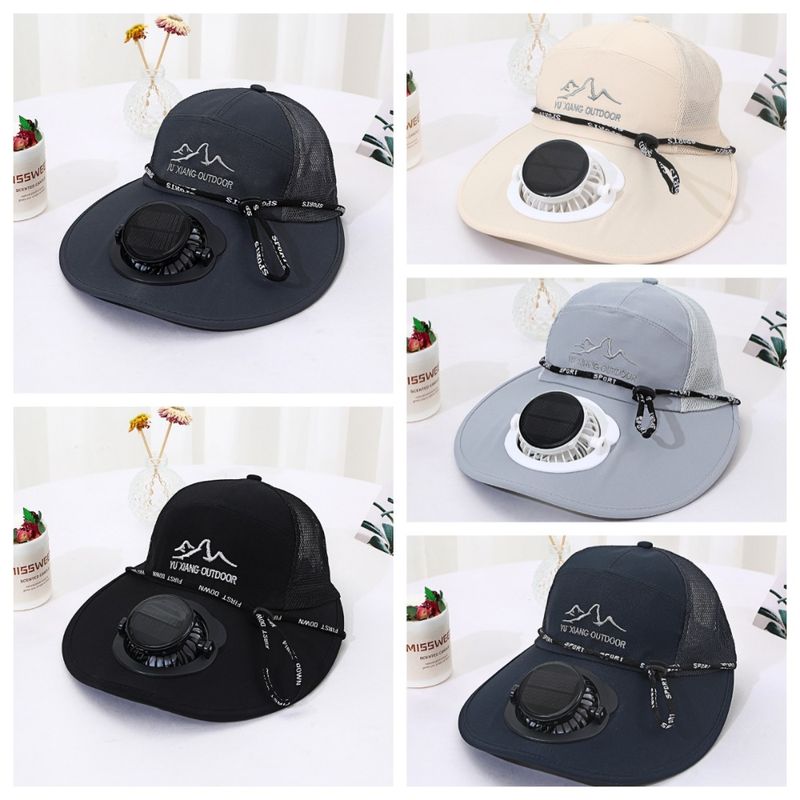 Cappellino traspirante RYYD - Impermeabile | USB/Solare | Unisex UE_voghion.com