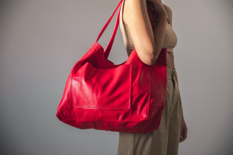 Mit Damen Tasche weiches Hand Schulter Retro Öl Wachs Leder große Kapazität 2023 neue Einkaufstasche Frauen_voghion.com