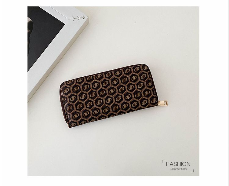 Women’s Bags Multifunctional Ladies Long Wallet Large Capacity Clutch Bag Printed Zipper Card Holder Coin Purse Bags_voghion.com