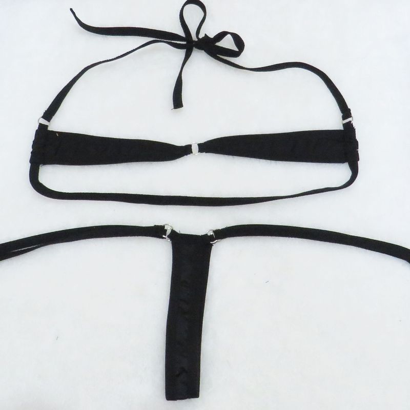 Mini costume da bagno intimo da donna, costume da bagno bikini a tre punti con prospettiva sexy_voghion.com