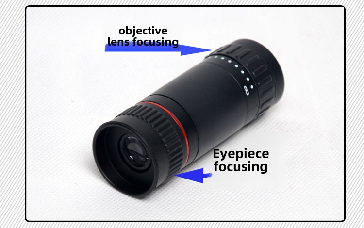 Outdoor telescope 8X18 HD portable monoculars low light night vision children astronomy Camera telescope_voghion.com