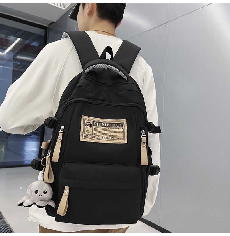 Fashionable new travel backpack, computer backpack, casual middle and high school student large capacity backpack_voghion.com