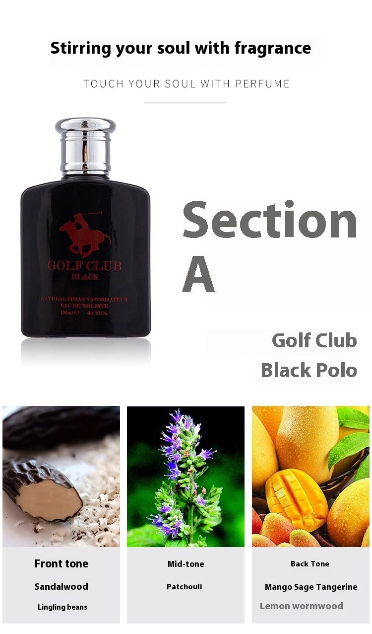 Golf Polo DC Cologne Parfüm für Herren, 100 ml, Ocean Tone, langlebiges Eau de Toilette_voghion.com