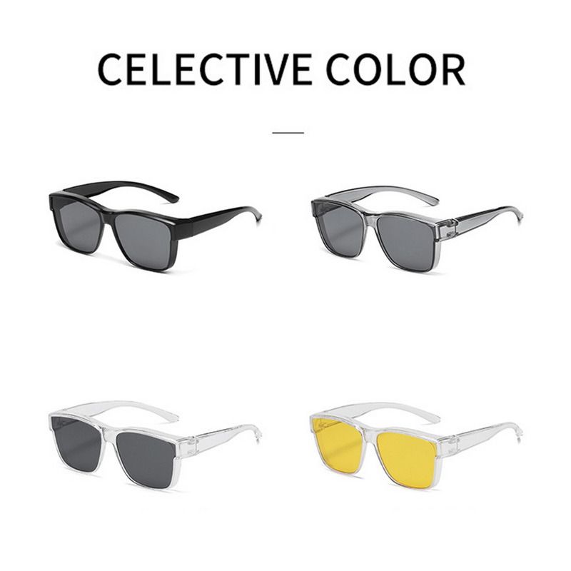 Nouveautés 2024 Nouvelle Mode Lunettes de Soleil Polarisées Couvrant la Myopie Lunettes de Vue Portables Hommes Femmes Vintage Pêche Conduite_voghion.com