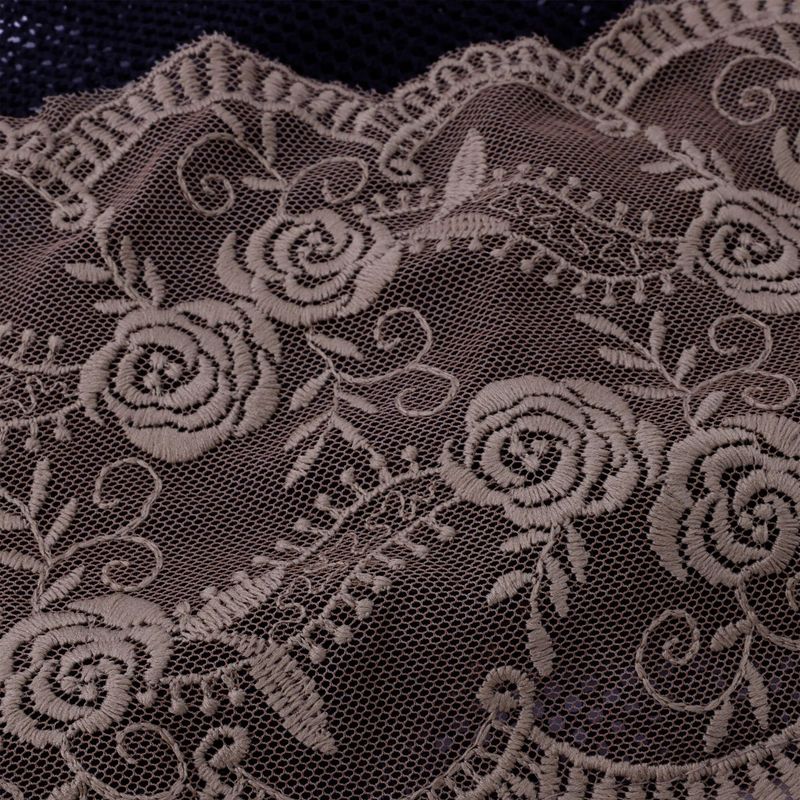 Sommer-Duttmütze mit Spitzenstickerei – Modisches Kopftuch mit verstellbarem Haarband (Neues Design)_voghion.com