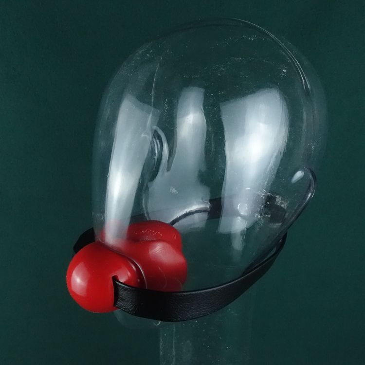 Abaisse-langue fixe invisible en silicone, accessoire de bâillon SM forcé, boule, plug buccal sexy_voghion.com