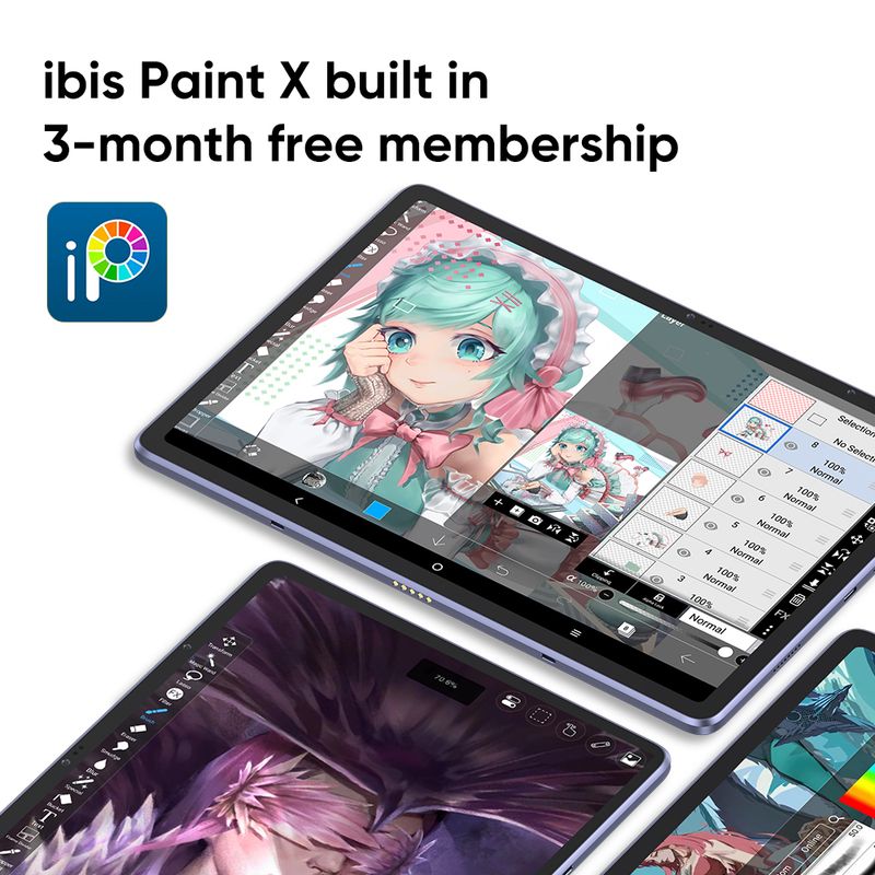 12.2 Inch XPPen Magic Pad Android 8GB/256GB 8000mAh With X3 Pro Slim Stylus 16K Pressure Levels Drawing Tablet_voghion.com