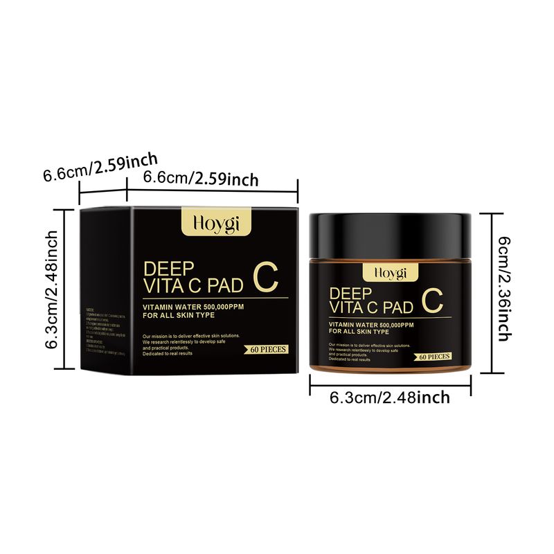 Hoygi Vitamin C Brightening Pad Face Gentle Hydrating And Moisturizing Cleanser Moisturizing And Brightening Skin Shims_voghion.com