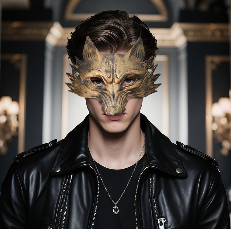 Maschera di uccello in PU per Halloween, Carnevale, festa, costume, piccione, accessori, Mardi_voghion.com