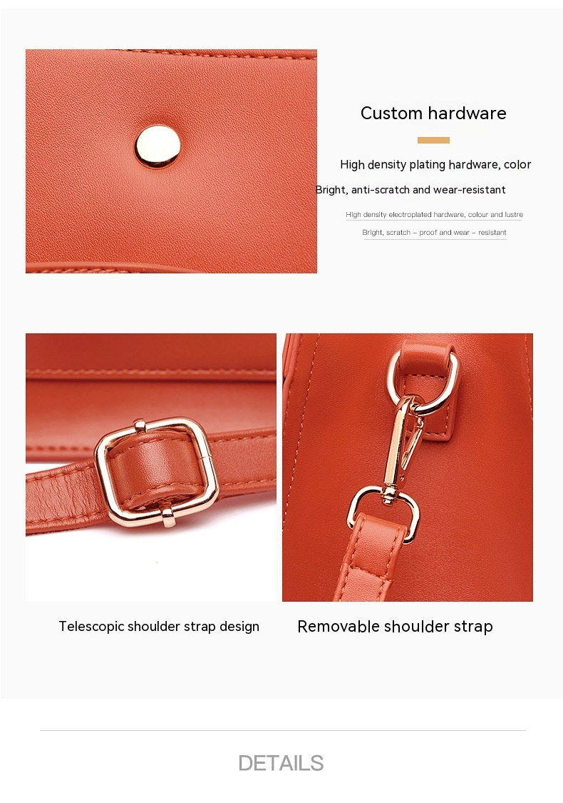 New Best-selling Women's Bag, Korean Version Tote Bag, Simple and Stylish Handbag, Trendy Soft Leather Crossbody Bag_voghion.com