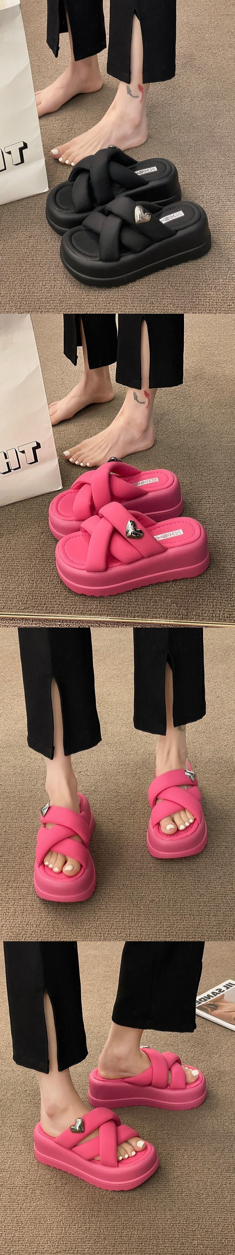 Women Slippers Outdoor Rubber Cushioned_voghion.com