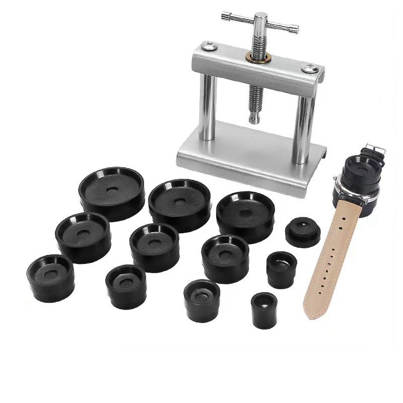 Watch Repair Tool Simple Iron Support Table Gland Mechanical Quartz Watch Gland Machine Rear Cover Battery Replacement Tool_voghion.com