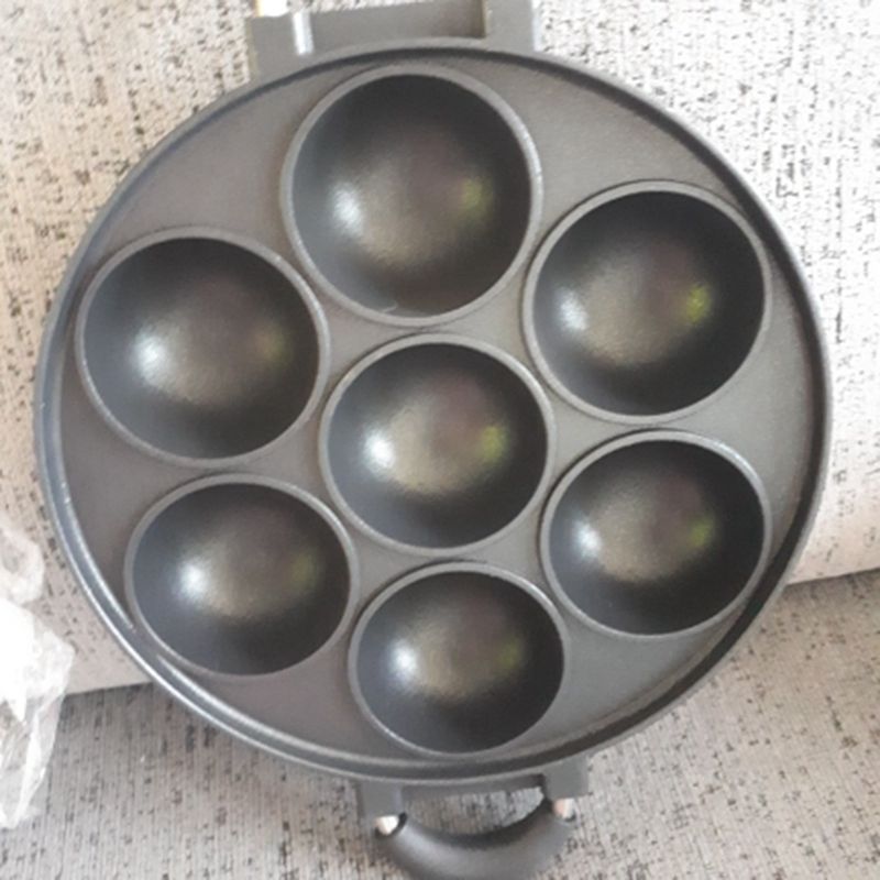 7-gaats Koken Taartvorm Gietijzeren Omeletpan Antiaanbaklaag Kookpot Ontbijt Eierkoker Cakevorm Keuken Kookgerei Keukengerei_voghion.com